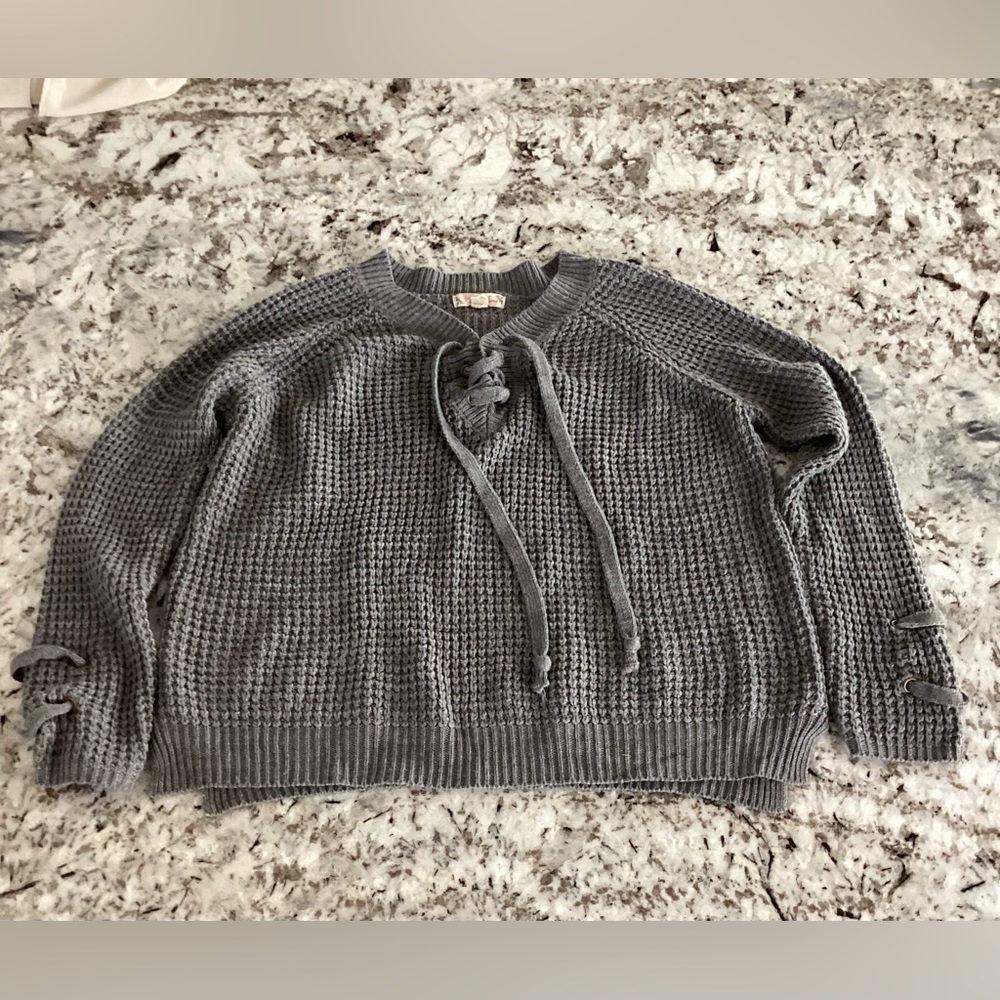 It’s Our Time, XL gray sweater